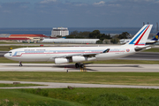 French Air Force (Armée de l’Air) Airbus A340-211 (F-RAJA) at  Lisbon - Portela, Portugal