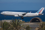 French Air Force (Armée de l’Air) Airbus A340-211 (F-RAJA) at  Gran Canaria, Spain