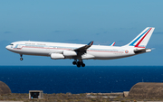 French Air Force (Armée de l’Air) Airbus A340-211 (F-RAJA) at  Gran Canaria, Spain