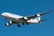 French Air Force (Armée de l’Air) Airbus A340-211 (F-RAJA) at  Gran Canaria, Spain