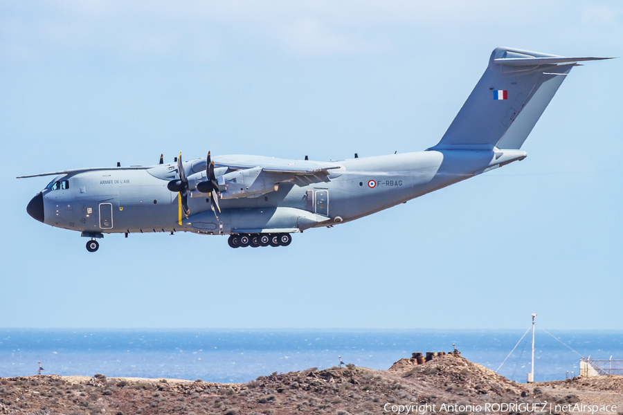 French Air Force (Armée de l’Air) Airbus A400M-180 Atlas (F-RBAG) | Photo 406106