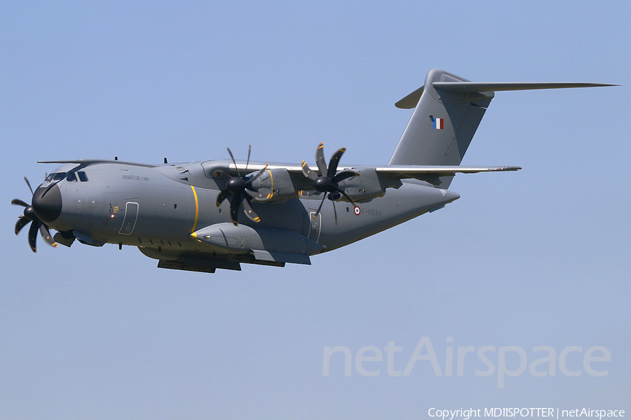 French Air Force (Armée de l’Air) Airbus A400M-180 Atlas (F-RBAH) | Photo 156846