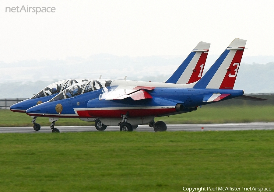 French Air Force (Armée de l’Air) Dassault-Dornier Alpha Jet E (E46) | Photo 36018