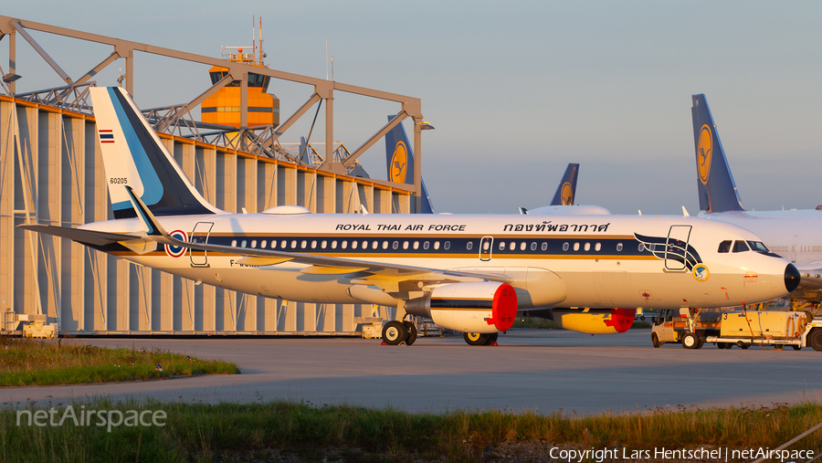 Royal Thai Air Force Airbus A320-214(CJ) Prestige (F-WJKH) | Photo 404449