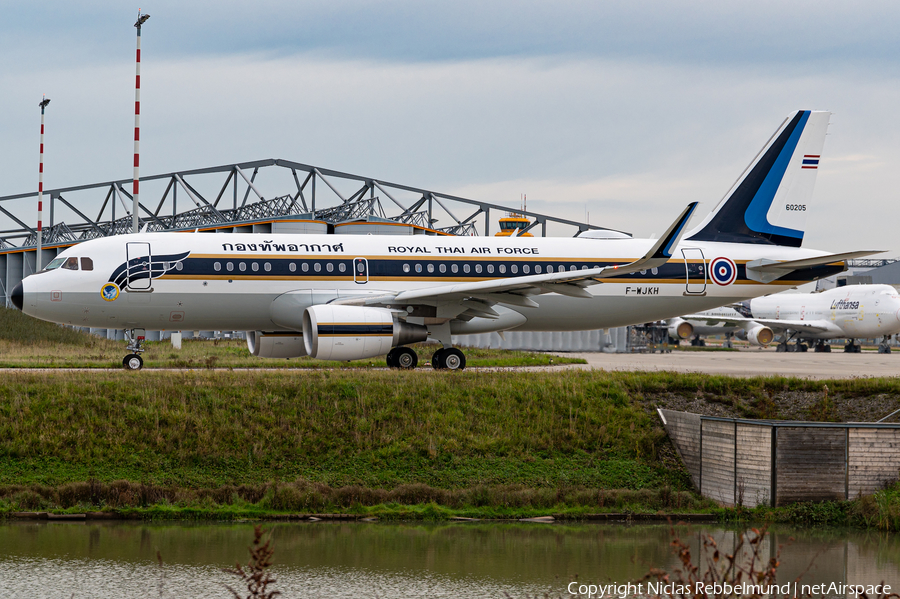 Royal Thai Air Force Airbus A320-214(CJ) Prestige (F-WJKH) | Photo 407677