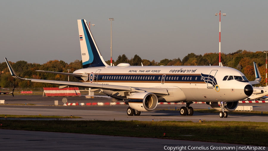 Royal Thai Air Force Airbus A320-214(CJ) Prestige (F-WJKH) | Photo 407843