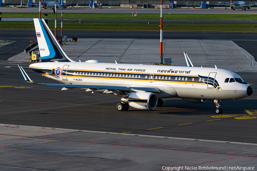 Royal Thai Air Force Airbus A320-214(CJ) Prestige (F-WJKH) | Photo 408630