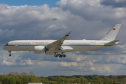 German Air Force (Luftwaffe) Airbus A350-941ACJ (F-WJKM) at  Hamburg - Finkenwerder, Germany