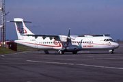 Air Tahiti ATR 72-202 (F-WQGJ) at  Newcastle - Woolsington, United Kingdom