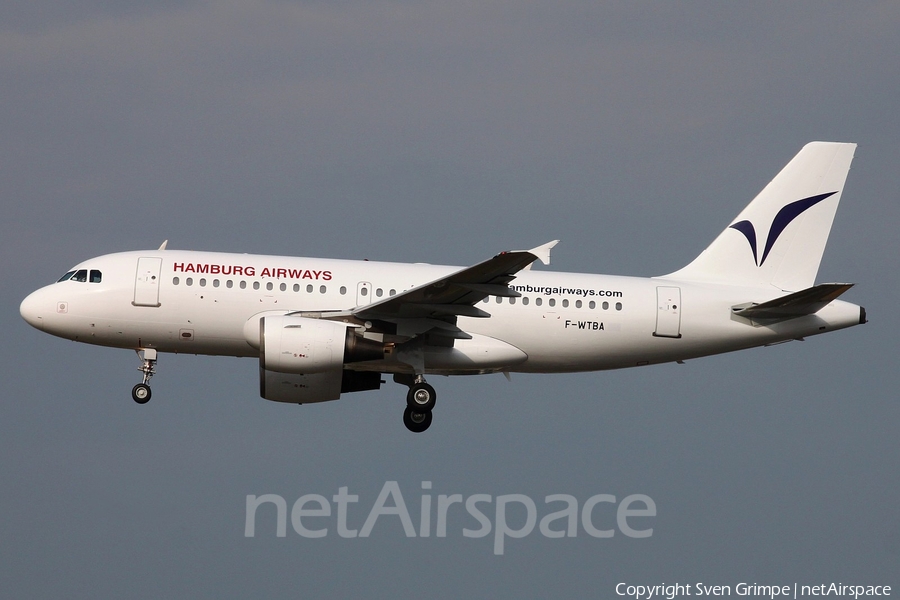 Hamburg Airways Airbus A319-112 (F-WTBA) | Photo 10105