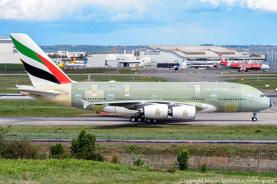 Emirates Airbus A380-861 (F-WWAB) | Photo 108505
