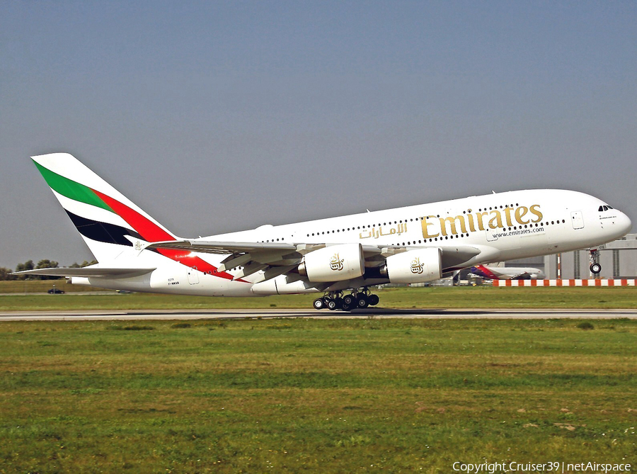 Emirates Airbus A380-861 (F-WWAB) | Photo 191999