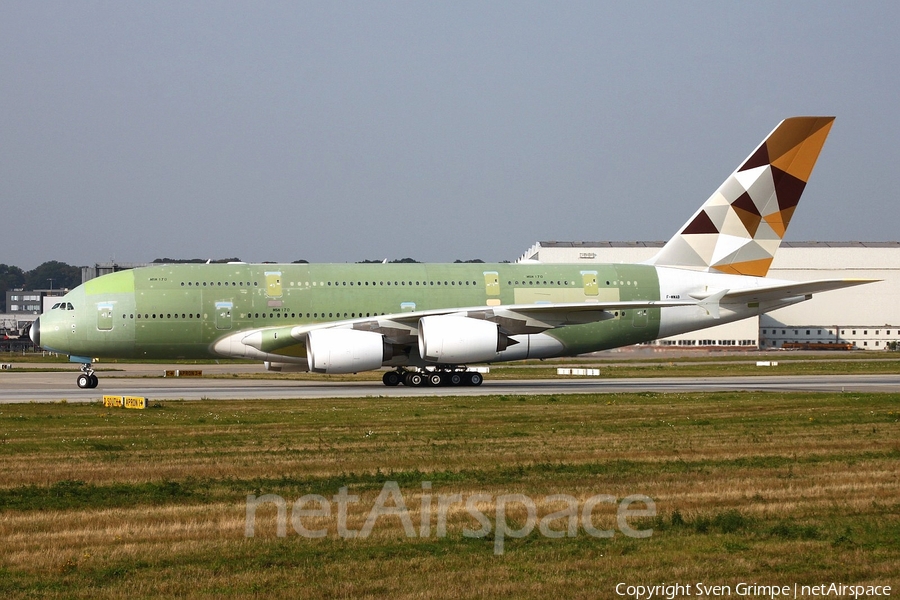 Etihad Airways Airbus A380-861 (F-WWAB) | Photo 56322