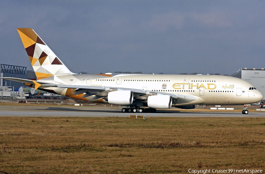 Etihad Airways Airbus A380-861 (F-WWAB) | Photo 92575