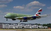 British Airways Airbus A380-841 (F-WWAE) at  Hamburg - Finkenwerder, Germany