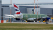 British Airways Airbus A380-841 (F-WWAE) at  Hamburg - Finkenwerder, Germany