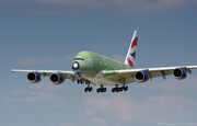 British Airways Airbus A380-841 (F-WWAE) at  Hamburg - Finkenwerder, Germany