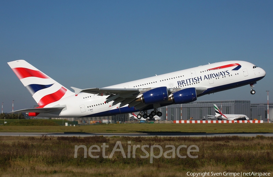 British Airways Airbus A380-841 (F-WWAE) | Photo 88174