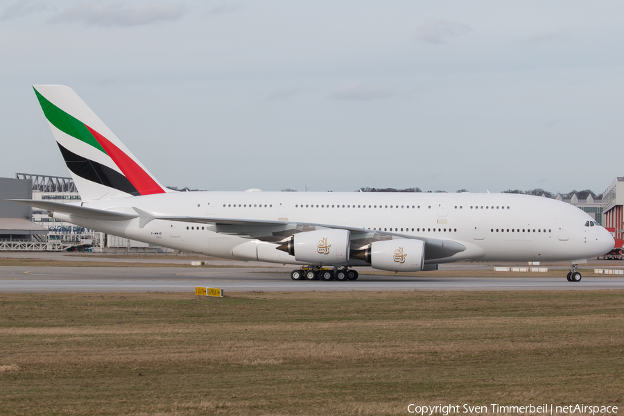 Emirates Airbus A380-841 (F-WWAE) | Photo 148836