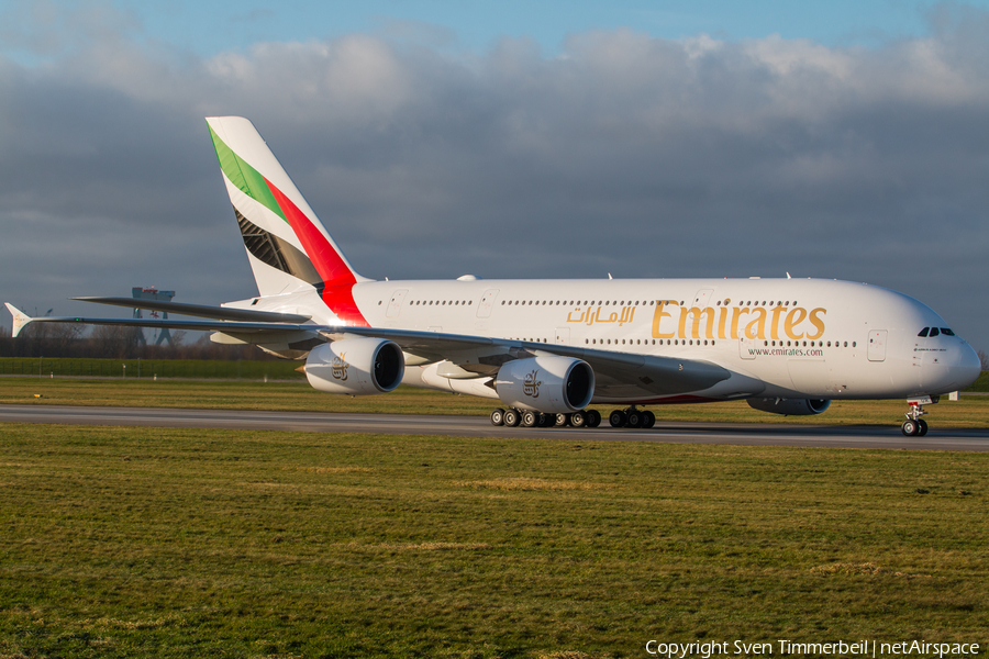 Emirates Airbus A380-841 (F-WWAE) | Photo 206031