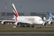 Emirates Airbus A380-841 (F-WWAE) at  Hamburg - Finkenwerder, Germany