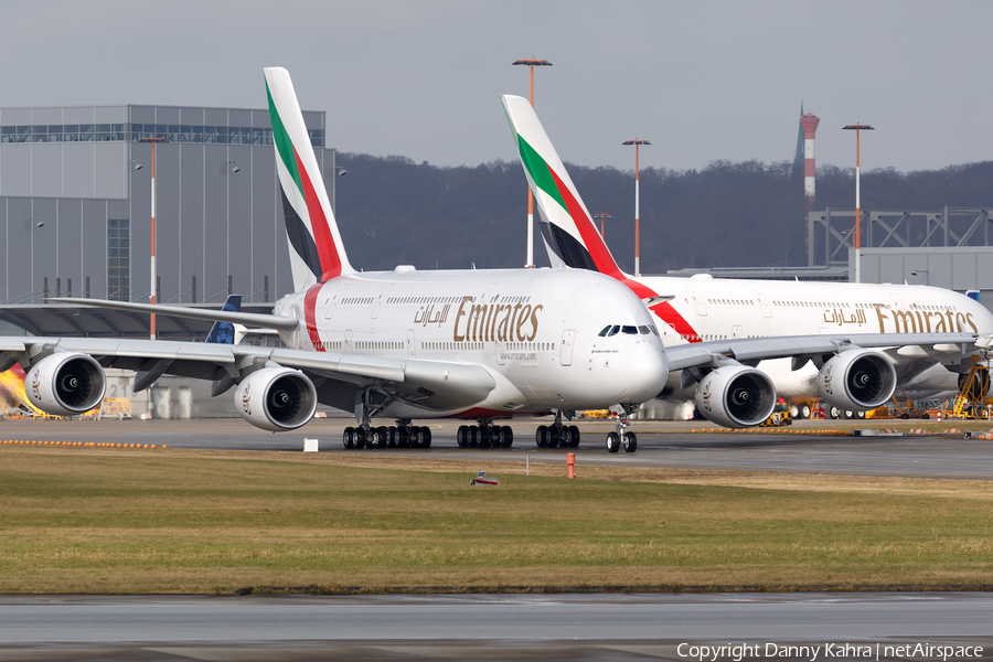 Emirates Airbus A380-841 (F-WWAE) | Photo 222088