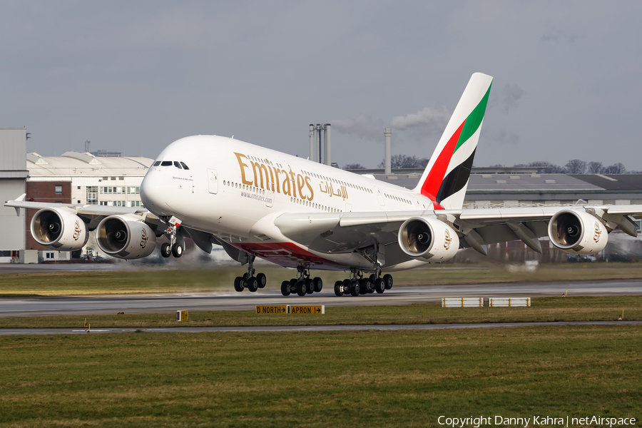 Emirates Airbus A380-841 (F-WWAE) | Photo 222089