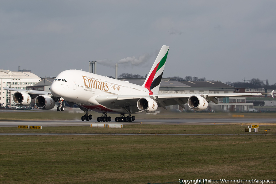 Emirates Airbus A380-841 (F-WWAE) | Photo 253103