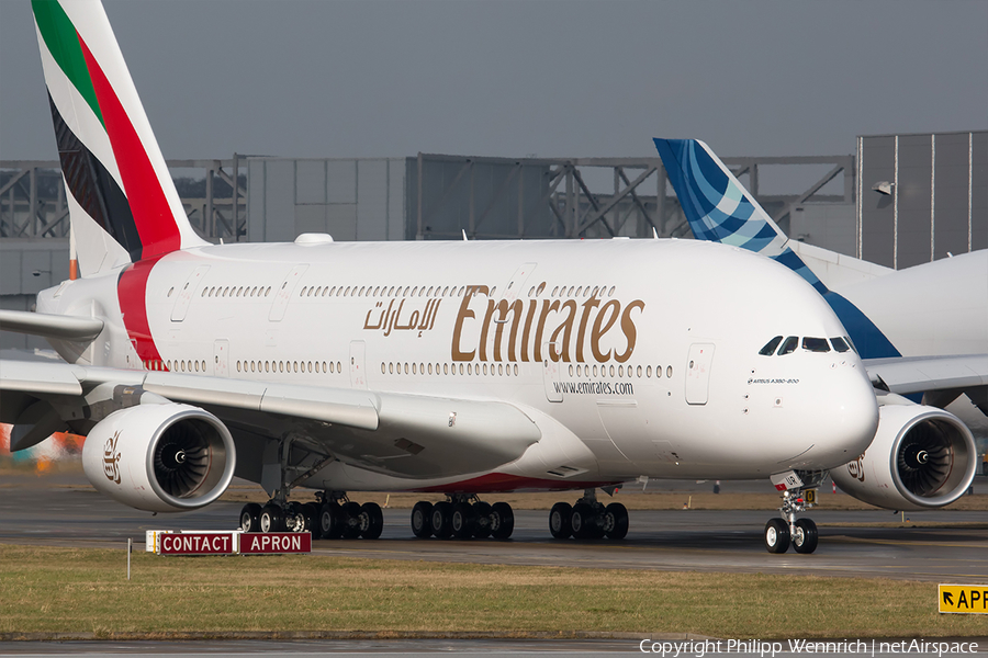 Emirates Airbus A380-841 (F-WWAE) | Photo 253105