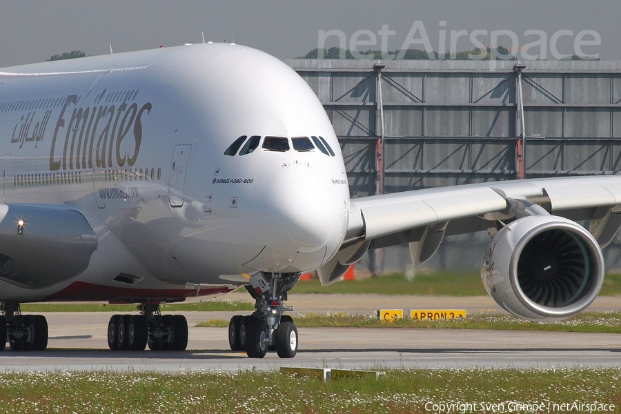 Emirates Airbus A380-861 (F-WWAE) | Photo 47799