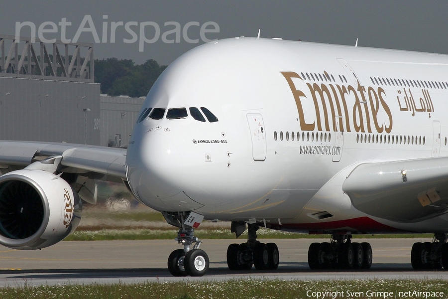 Emirates Airbus A380-861 (F-WWAE) | Photo 47888