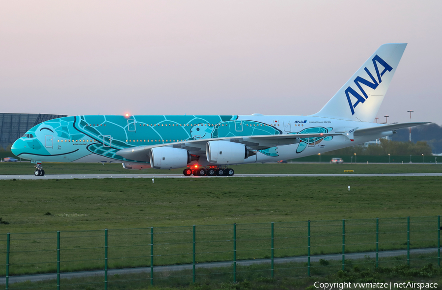 All Nippon Airways - ANA Airbus A380-841 (F-WWAF) | Photo 313171