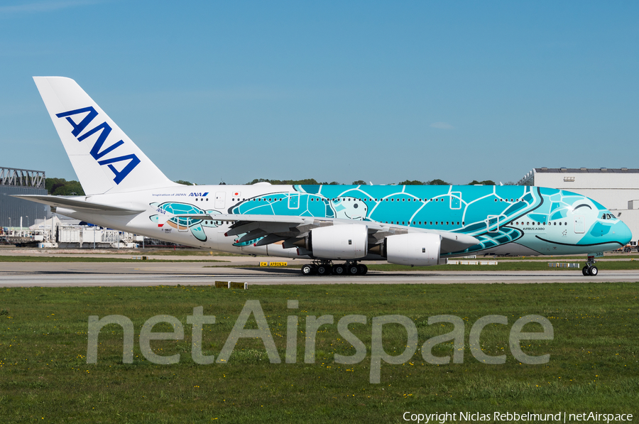 All Nippon Airways - ANA Airbus A380-841 (F-WWAF) | Photo 315229