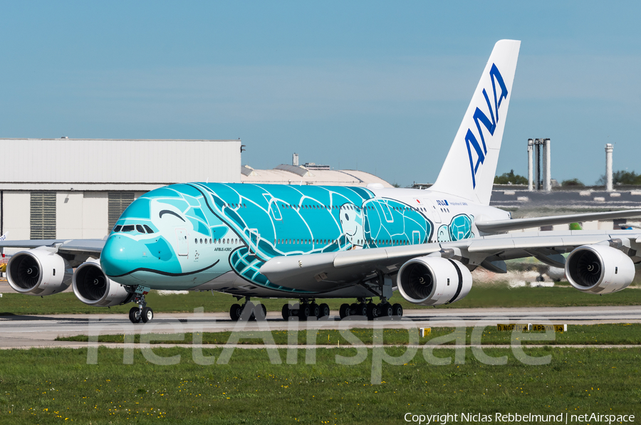 All Nippon Airways - ANA Airbus A380-841 (F-WWAF) | Photo 315230