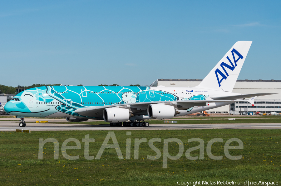 All Nippon Airways - ANA Airbus A380-841 (F-WWAF) | Photo 315231