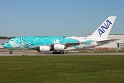 All Nippon Airways - ANA Airbus A380-841 (F-WWAF) at  Hamburg - Finkenwerder, Germany