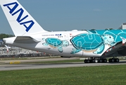 All Nippon Airways - ANA Airbus A380-841 (F-WWAF) at  Hamburg - Finkenwerder, Germany