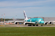 All Nippon Airways - ANA Airbus A380-841 (F-WWAF) at  Hamburg - Finkenwerder, Germany