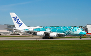 All Nippon Airways - ANA Airbus A380-841 (F-WWAF) at  Hamburg - Finkenwerder, Germany