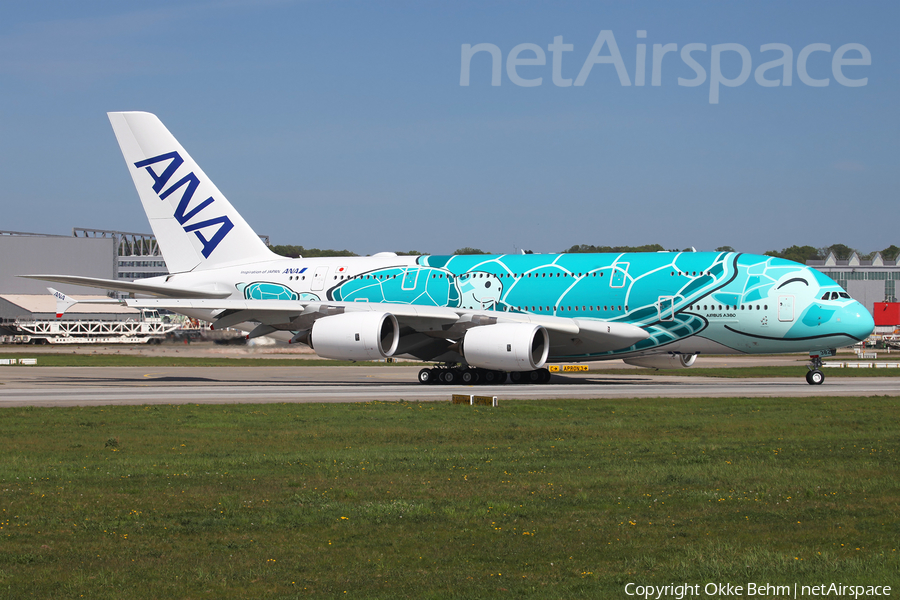 All Nippon Airways - ANA Airbus A380-841 (F-WWAF) | Photo 315451