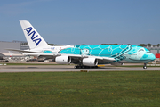 All Nippon Airways - ANA Airbus A380-841 (F-WWAF) at  Hamburg - Finkenwerder, Germany