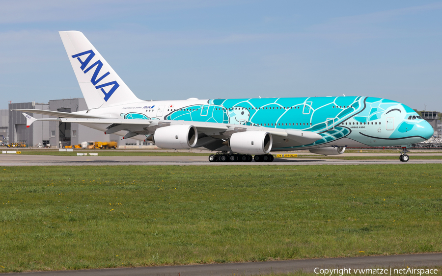 All Nippon Airways - ANA Airbus A380-841 (F-WWAF) | Photo 315529