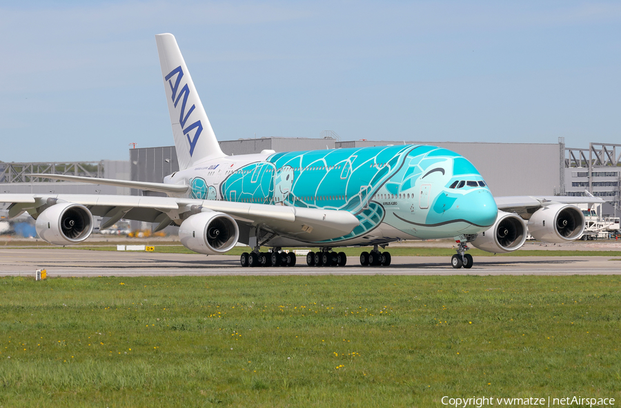 All Nippon Airways - ANA Airbus A380-841 (F-WWAF) | Photo 315530