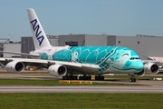 All Nippon Airways - ANA Airbus A380-841 (F-WWAF) at  Hamburg - Finkenwerder, Germany