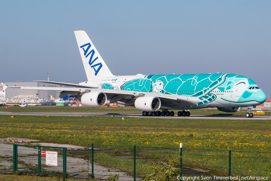 All Nippon Airways - ANA Airbus A380-841 (F-WWAF) | Photo 315798