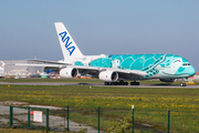 All Nippon Airways - ANA Airbus A380-841 (F-WWAF) at  Hamburg - Finkenwerder, Germany