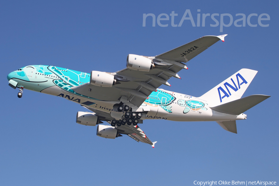 All Nippon Airways - ANA Airbus A380-841 (F-WWAF) | Photo 315800