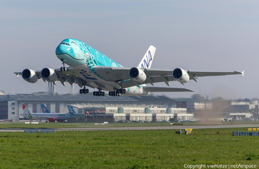 All Nippon Airways - ANA Airbus A380-841 (F-WWAF) | Photo 315840