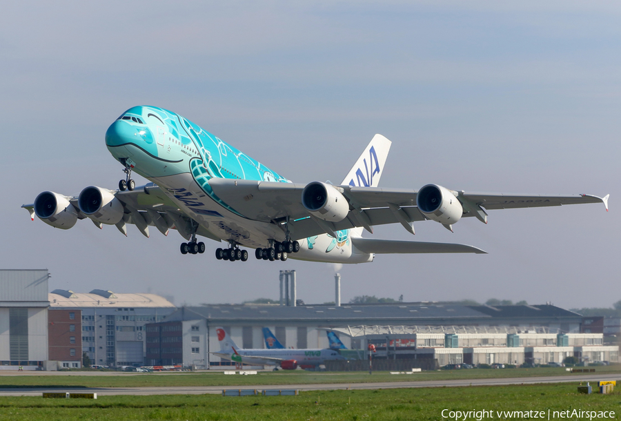 All Nippon Airways - ANA Airbus A380-841 (F-WWAF) | Photo 315841