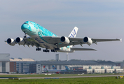 All Nippon Airways - ANA Airbus A380-841 (F-WWAF) at  Hamburg - Finkenwerder, Germany